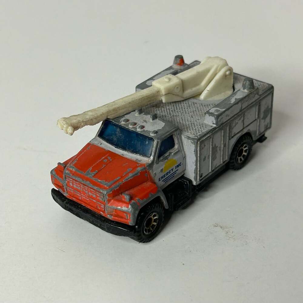 Matchbox Utility Truck Energy Inc. Vintage Diecast Model
